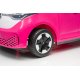 VW ID Buzz Elbil  22,2V m/Gummihjul 2.4G    "Pink"