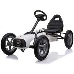 MegaLeg Pedal AIR Gokart 1903 til børn  "Hvid"