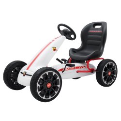 Abarth Pedal GoKart   "Hvid"
