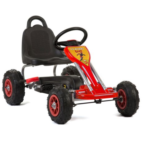 MegaLeg Pedal GoKart Air    "Rød"