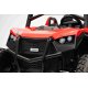 Beach Buggy XL Elbil m/4x24V Motorer + Gummihjul + fjernb  "Sort/Rød"