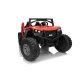 Beach Buggy XL Elbil m/4x24V Motorer + Gummihjul + fjernb  "Sort/Rød"