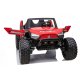Clash Buggy XL Elbil m/4x24V Motorer + Gummihjul + fjernb  "Sort/Rød"