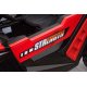 Clash Buggy XL Elbil m/4x24V Motorer + Gummihjul + fjernb  "Sort/Rød"