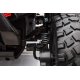 Clash Buggy XL Elbil m/4x24V Motorer + Gummihjul + fjernb  "Sort/Rød"