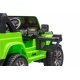Jeep Wrangler Rubicon Elbil Til 21,6V m/Lædersæde, Gummihjul   "Grøn"