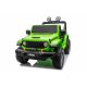 Jeep Wrangler Rubicon Elbil Til 21,6V m/Lædersæde, Gummihjul   "Grøn"