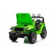 Jeep Wrangler Rubicon Elbil Til 21,6V m/Lædersæde, Gummihjul   "Grøn"