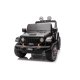 Jeep Wrangler Rubicon Elbil Til 21,6V m/Lædersæde, Gummihjul   "Sort"