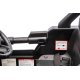 Jeep Wrangler Rubicon Elbil Til 21,6V m/Lædersæde, Gummihjul   "Sort"