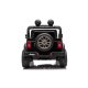 Jeep Wrangler Rubicon Elbil Til 21,6V m/Lædersæde, Gummihjul   "Sort"