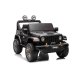 Jeep Wrangler Rubicon Elbil Til 21,6V m/Lædersæde, Gummihjul   "Sort"