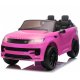 Range Rover Sport Elbil 21,6V  m/Gummihjul + Lædersæde   "Pink"