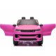 Range Rover Sport Elbil 21,6V  m/Gummihjul + Lædersæde   "Pink"