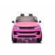 Range Rover Sport Elbil 21,6V  m/Gummihjul + Lædersæde   "Pink"