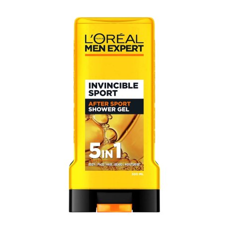 Men Expert Invincible 5 in 1  Sport After Sport Shower Gel 300 ml
