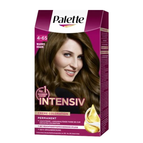 Poly Palette Intensiv Creme Coloration   "4-65 Varm brun"