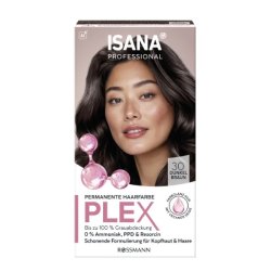 ISANA PROFESSIONAL Plex Langvarig Hårfarve   "3.0 Mørkebrun"