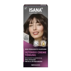 ISANA PROFESSIONAL Intensiv Creme-Toning   "43 Mørkebrun"