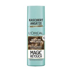 L'Oréal Paris Magic Retouch Straksdækspray   "Brun til mellembrun"