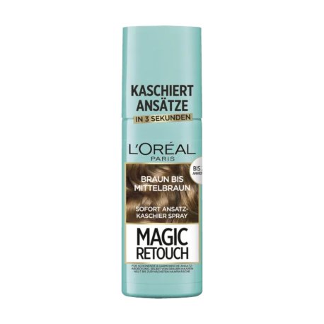 L'Oréal Paris Magic Retouch Straksdækspray   "Brun til mellembrun"