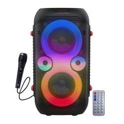 Esperanza EP156 Karaoke Højttaler - Bluetooth, FM, LED, RGB