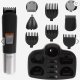 5-i-1 Barbermaskine og Hårtrimmer Med  LED-display