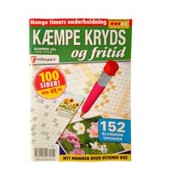 Kæmpe Kryds og Fritid Nr 101