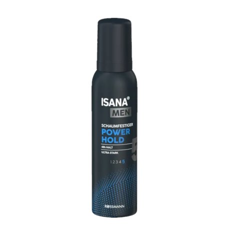 ISANA MEN   Hårmousse Power Hold  150 ml