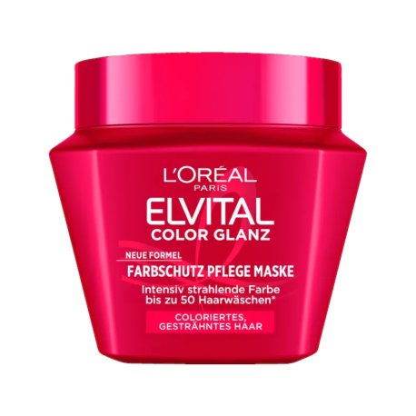 L’Oréal Paris Elvital - Farveglans Hårmaske   300 ml