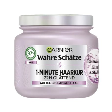 Garnier - 1-minuts Hårkur Med Risvand   340 ml