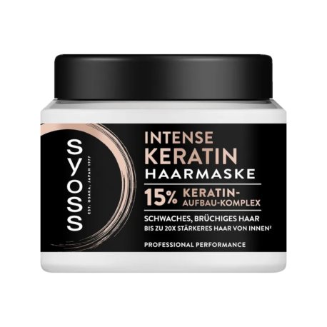 Syoss - Intense Keratin Hårmaske   400 ml