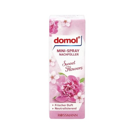 Domol - Mini Spray Sweet Flowers, refill   25 ml