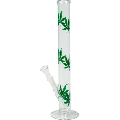 Bong Glas Lige   "Greenline"  H 35 cm