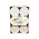 RUBIN LICHT Maxi Duftlys Bourbon-Vanille   12 stk
