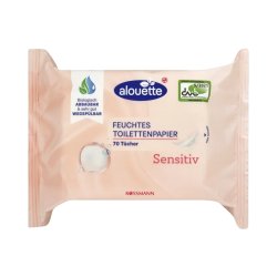 ALOUETTE  Classic Toiletvådservietter Sensitiv   70 stk