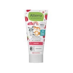ALTERRA  Børnetandpasta Økologisk Hindbær   75 ml