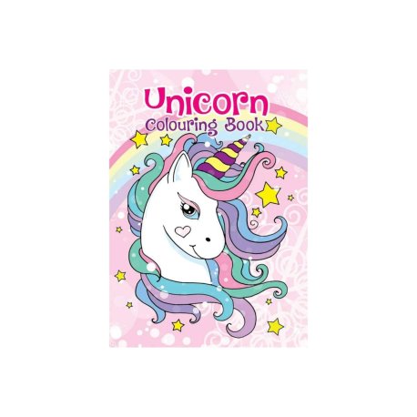 Malebog Unicorn 2 - 16 sider  A4
