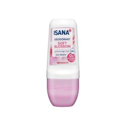 ISANA Deodorant Roll-On Soft Blossom   50 ml