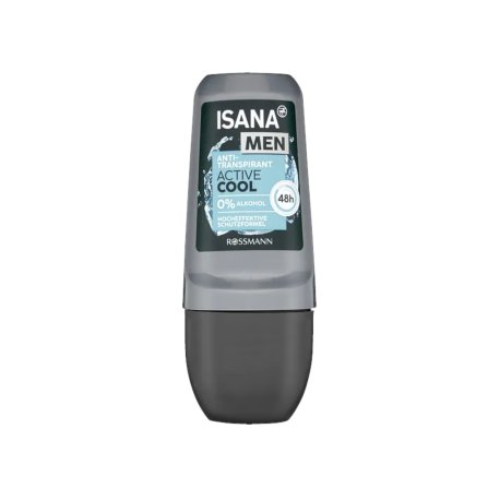 ISANA MEN Anti-perspirant Active Cool   50 ml