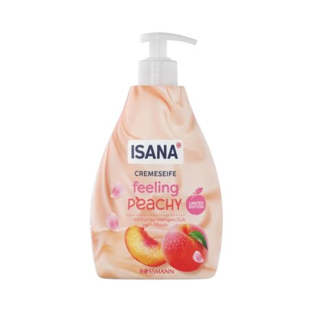 ISANA  Cremesæbe Feeling Peachy   500 ml
