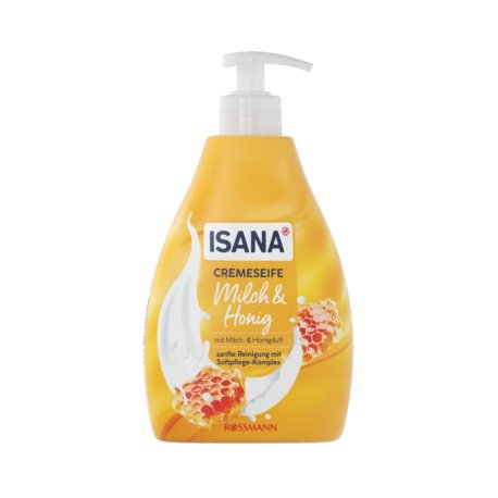 ISANA  Cremesæbe Mælk & Honning    500 ml