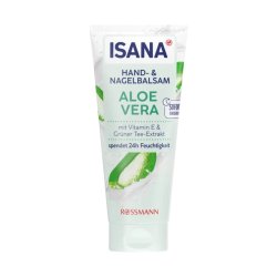 ISANA  Håndcreme  Hånd og Neglebalsam Aloe Vera    100 ml