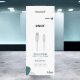 Sinox USB C til USB A kabel. 1m. Hvid