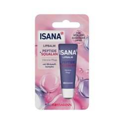ISANA  Læbepomade Med Peptider og Squalane    10 ml