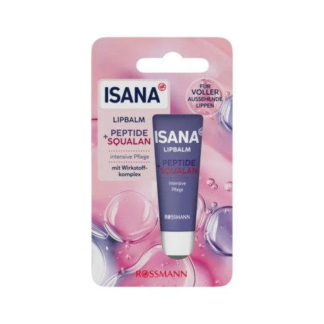 ISANA  Læbepomade Med Peptider og Squalane    10 ml