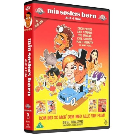 Min Søsters Børn BOX  4 film  "DVD"