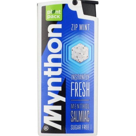MYNTHON Pastiller Zip Mint Menthol & Salmiak   30 gr