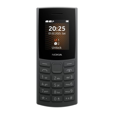 Nokia 105 4G Molbiltelefon - 1.8" Skærm, Dual SIM