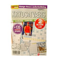 Kryds & Tværs  Samling  2 Blade i Et Nr 2